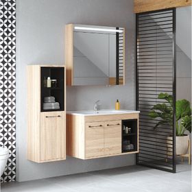 Denko Latte 85 cm Banyo Dolabı