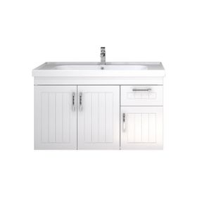 Denko Lotus 100 cm Banyo Dolabı