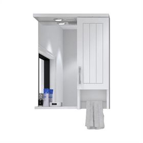 Denko Lotus 60 55 cm Aynalı Banyo Dolabı