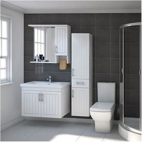 Denko Lotus 80 cm Banyo Dolabı