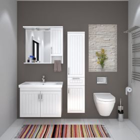 Denko Lotus 80 cm Banyo Dolabı