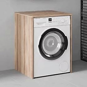 Denko Marmara 65 cm Mdf Çamaşır Makinesi Banyo Dolabı Takımı