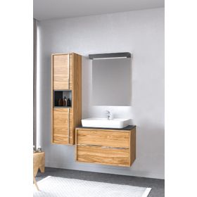 Denko Matia 80 cm Boy Dolap ve Banyo Dolabı Takım