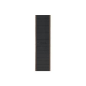Denko Mostar 35 cm Siyah Banyo Boy Dolabı