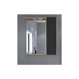 Denko Mostar 70 cm Beyaz Üst Modül Banyo Dolabı