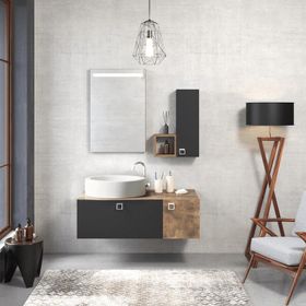 Denko Oris 100 cm Banyo Dolabı