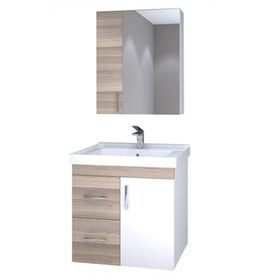 Denko Petra 65 cm Mdf Banyo Dolabı Takımı