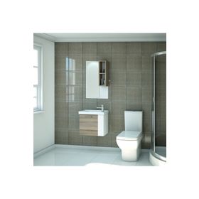 Denko Step 50 cm Beyaz Banyo Dolabı