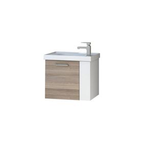 Denko Step Beyaz Alize 50 cm Banyo Dolabı