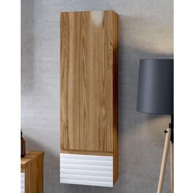 Denko Taylan 30 cm Mdf Beyaz Banyo Boy Dolabı