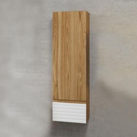 Denko Taylan 30 cm Mdf Beyaz Banyo Boy Dolabı