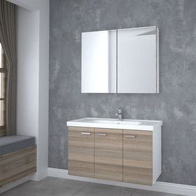 Denko Terra 100 Mdf Banyo Dolabı Takımı