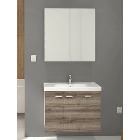 Denko Terra Beyaz 100 cm Banyo Dolabı