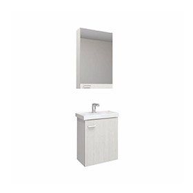 Denko Terra Beyaz 50 cm Banyo Dolabı