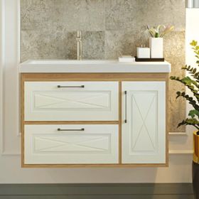 Denko Tokyo 85 cm Banyo Dolabı