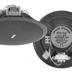 Denox Astron LS-C8 Siyah Tavan Hoparlör
