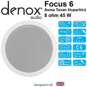 Denox FOCUS-6 Tavan Hoparlörü