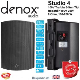 Denox STUDIO-4 Duvar Tipi Sütun Hoparlör