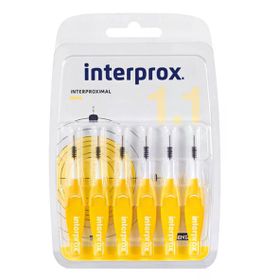 Dentaid N31191 Interprox 4g 6 Adet Sarı Mini Blister Arayüz Fırçası