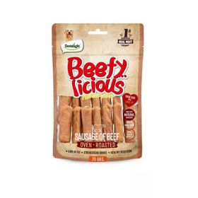 Dentalight Beefy Sausage Sığır Etli 70 gr Köpek Ödül Sucuğu