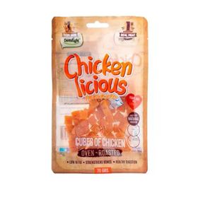 Dentalight Chicken Cube Tavuk Etli 70 gr Köpek Ödül Küpleri