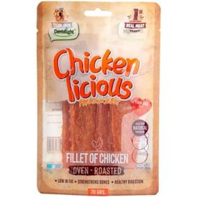 Dentalight Chicken Fillet Tavuk Etli 70 gr Köpek Ödül Maması