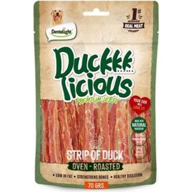 Dentalight Ördek Etli Duck Strip 70 gr Köpek Ödül Çubuğu