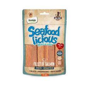 Dentalight Seafood Fillet Somon Balıklı 70 gr Köpek Ödül Maması