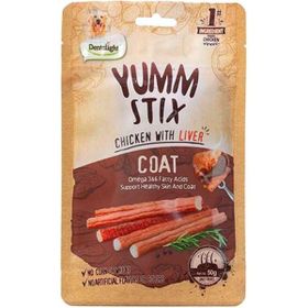 Dentalight Yumm Stick Tavuk Ve Ciğerli 50 gr Köpek Ödül Çubuğu