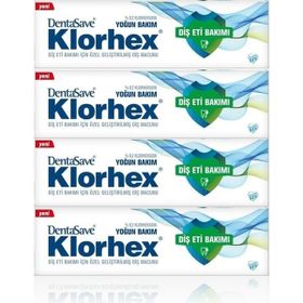 DentaSave 4x75 ml Klorhex Yoğun Bakım Diş Macunu