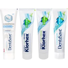 DentaSave Ağız Kokusu Çinko Aşındırmayan Beyazlık Günlük ve Yoğun Bakım 75 ml Diş Macunu