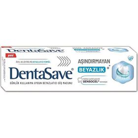 DentaSave Aşındırmayan Beyazlık 3x75 ml Diş Macunu