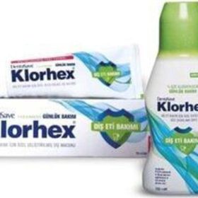 DentaSave Klorhex Günlük Bakım Diş Macunu 75 ml ve Ağız Bakım Suyu 300 ml