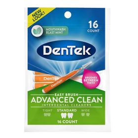 Dentek Easy Brush Standart 16 Adet Gelişmiş Temiz Diş Arası Temizleyicileri