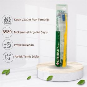 Dentiste 6580 Süper Premium Orta Soft Sarı Diş Fırçası