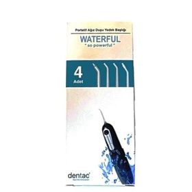 Dentiste Dentac Waterfull 4 Adet Yedek Uç Portatif Ağız Temizleme Duşu