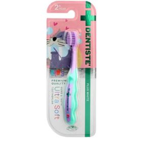 Dentiste Kids Ultra Soft +2 Yaş Yeşil-Turkuaz Diş Fırçası