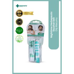 Dentiste Plus White Nighttime 20 gr Diş Macunu ve Diş Fırçası Seyahat Seti