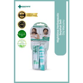 Dentiste Plus White Nighttime 20 gr Diş Macunu ve Diş Fırçası Seyahat Seti