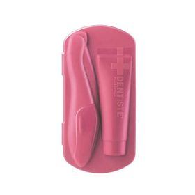 Dentiste Pocket Pro Susuz Fırçalama Seyahat Seti 10 gr Diş Macunu+Kırmızı Diş Fırçası