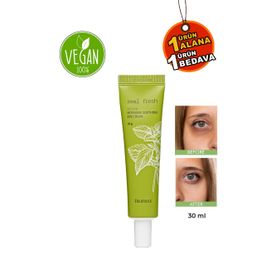 Deoproce 30 ml Doğal İçerikli Koyu Halka ve Yaşlanma Karşıtı Nemlendirici Vegan Göz Bakım Kremi