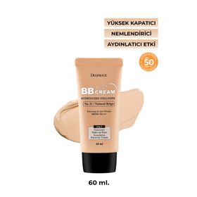 Deoproce SPF50+ PA NO:21 60 ml Magic BB Cream Deniz Kolajeni İçeren Yoğun Kapatıcı BB Krem