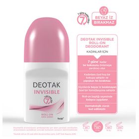 Deotak 2x35 ml İnvisible Kadın Roll On Deodorant