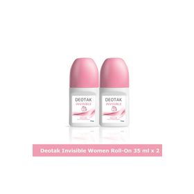Deotak 2x35 ml İnvisible Kadın Roll On Deodorant