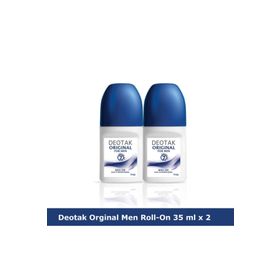 Deotak 2x35 ml Original For Men Roll-On Deodorant