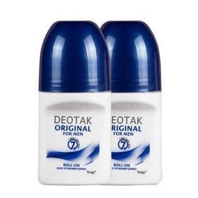 Deotak 2x35 ml Original For Men Roll-On Deodorant