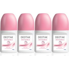 Deotak 4x35 ml Invisible Bayan Roll-on Deodorant