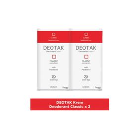 Deotak Classic 35 ml 2'li Krem Deodorant