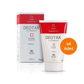Deotak Classic 35 ml 4'lü Krem Deodorant
