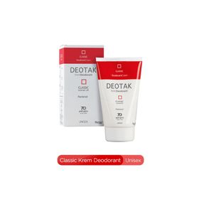 Deotak Classic 35 ml Normal Cilt Unisex Krem Deodorant